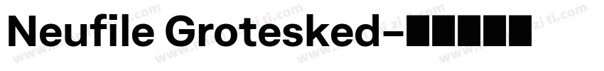 Neufile Grotesked字体转换